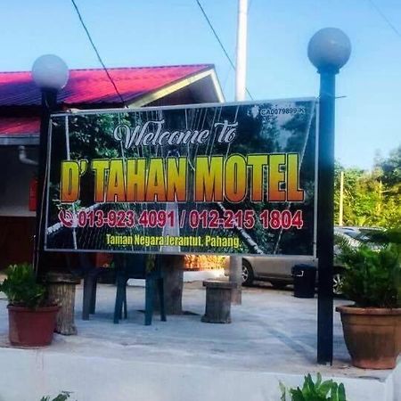 Dtahan Motel Taman Negara Kuala Tahan Ngoại thất bức ảnh
