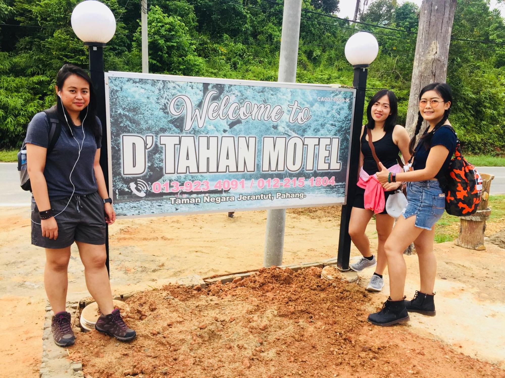 Dtahan Motel Taman Negara Kuala Tahan Ngoại thất bức ảnh