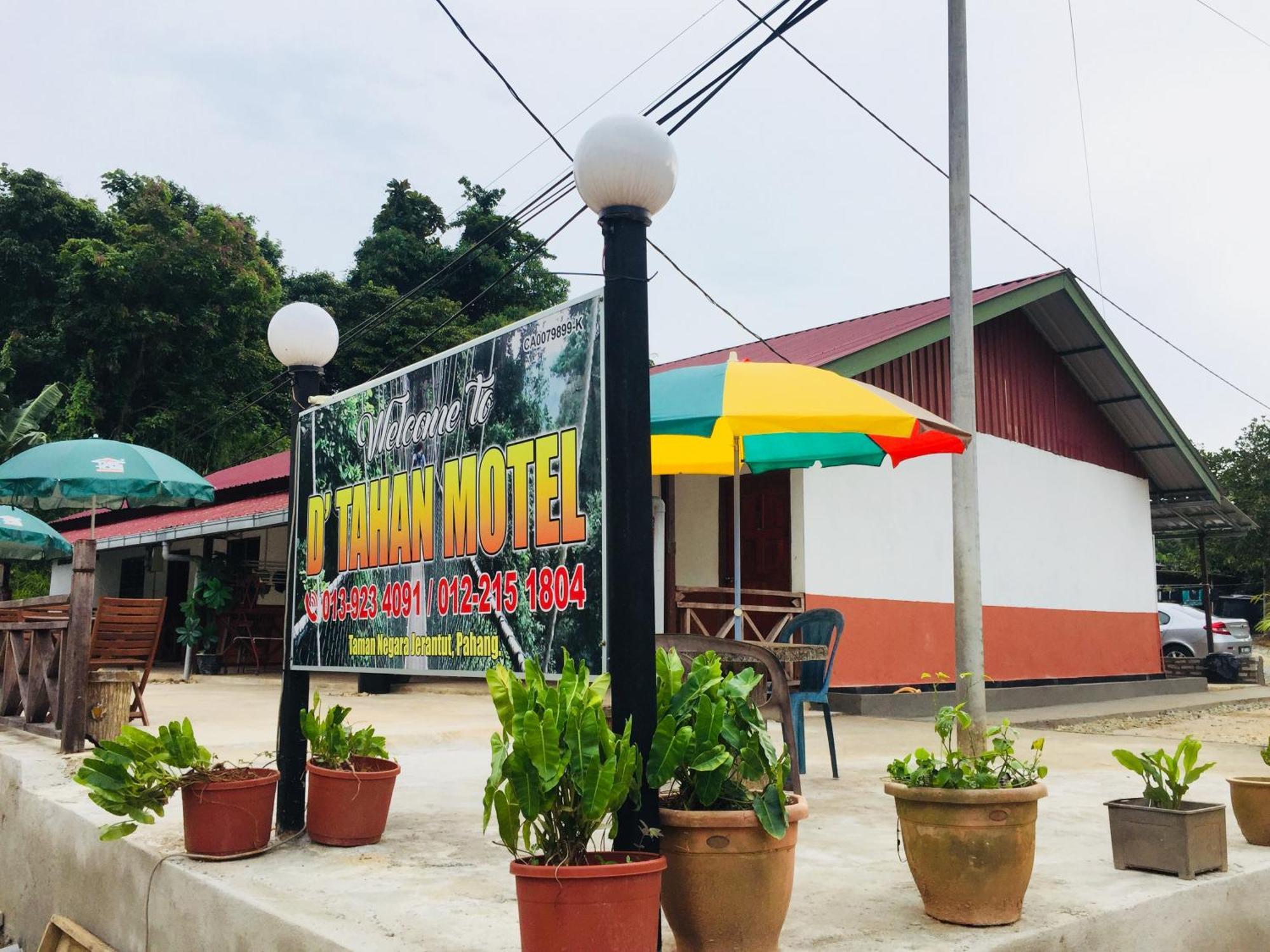 Dtahan Motel Taman Negara Kuala Tahan Ngoại thất bức ảnh